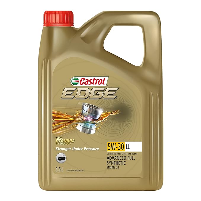 Castrol EDGE 5W-30LL Full Synthetic Engine Oil for Cars 3.5L