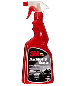 3M Car Dashboard Dresser (500 ml) | Restores Gloss and Shine on Dashboard and Other Plastic Parts | Protection from UV Rays and Fading