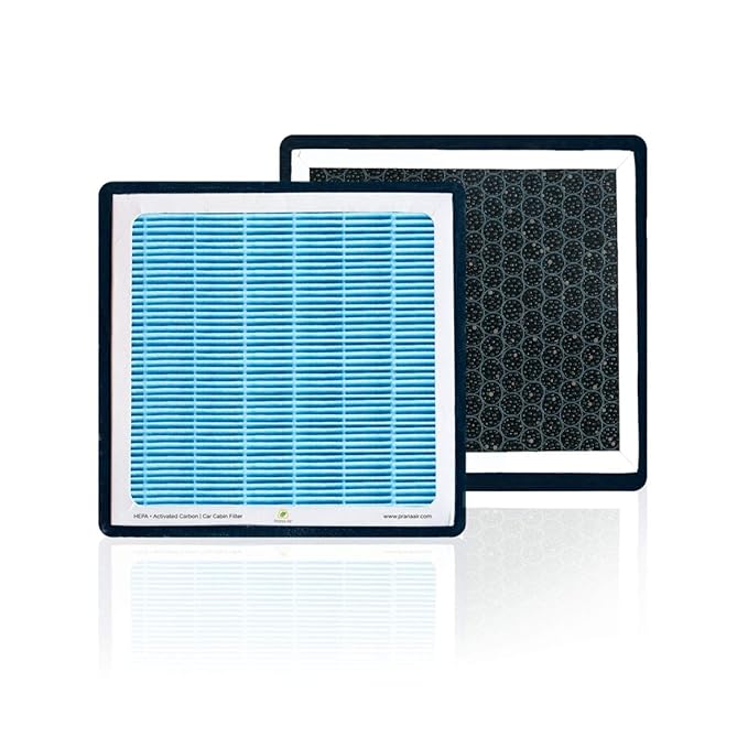 Prana Air Anti-Pollution Car Cabin Air Filter of PM2.5, HEPA and Activated Carbon for Toyota Car (Fortuner)