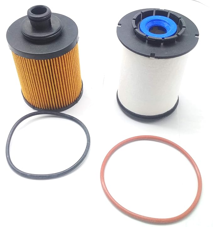 OGLS CAR ENGINE OIL FILTER+DIESEL FILTER Set of 2PCS COMPATIBLE WITH Swift (2018 Onwards Model) / Swift Dzire (2017 Onwards Model)