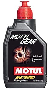 Motul Motylgear 75W80 Technosynthese Gear Oil for Passenger Cars (1L)