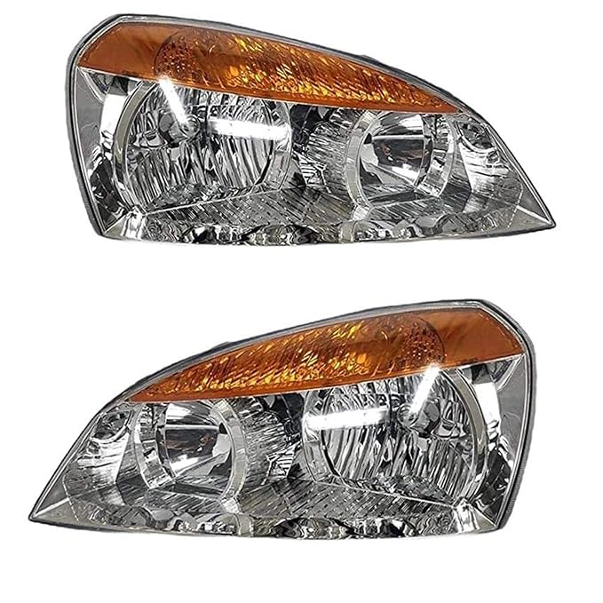 K D Headlight for TATA INDIGO, INDIGO MARINA, INDICA (Right & left both Sides) YELLOW | Halogen