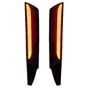 MODIFIED AUTOS Rear Tail Cabin Pillar Light Set of 2 - Red Matrix Type For Toyota Fortuner